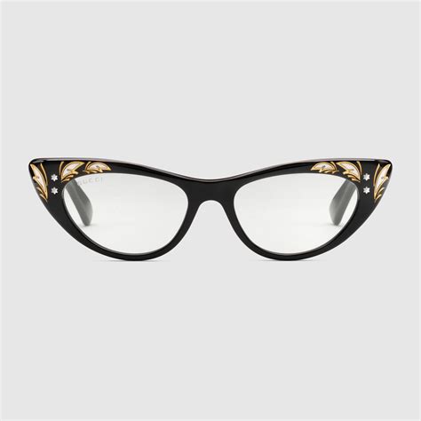 occhiali gucci oggo 6010 005|Gucci cat eyeglasses.